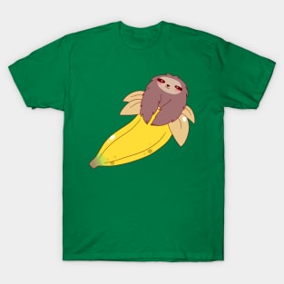 Peeled Banana Sloth T-Shirt